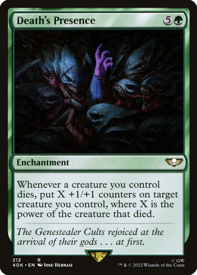 Death's Presence 40k 212