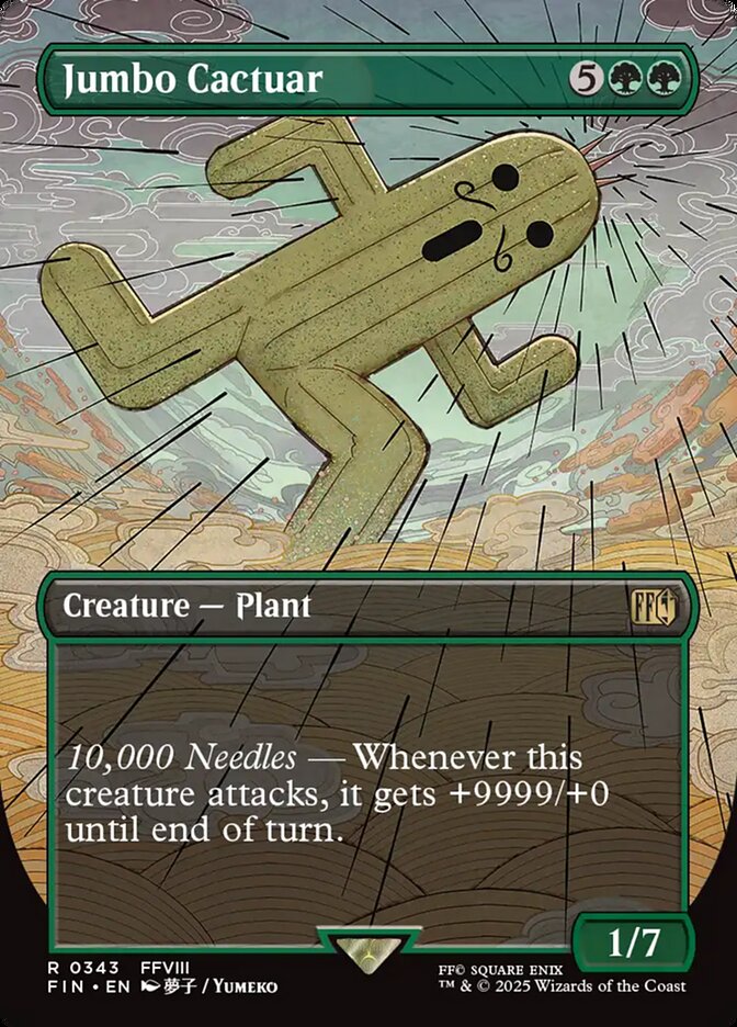 Jumbo Cactuar fin 343