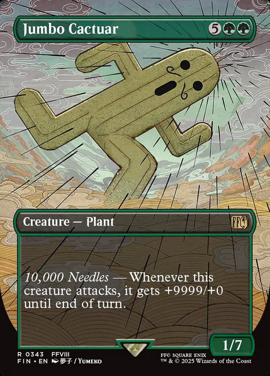 Jumbo Cactuar fin 343