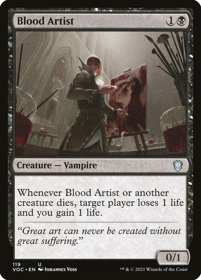 Blood Artist voc 119