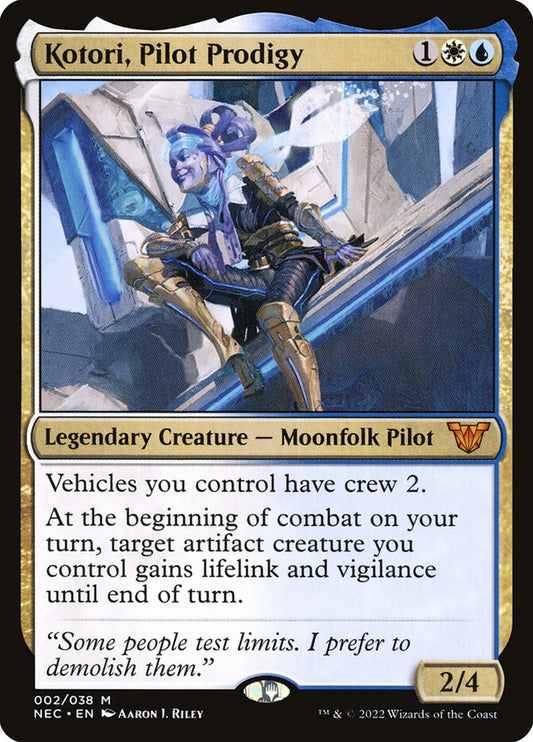 Kotori, Pilot Prodigy nec 2