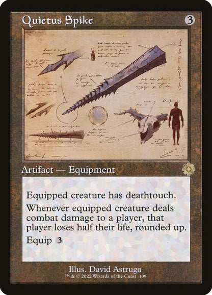 Quietus Spike brr 109
