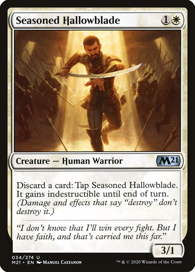 Seasoned Hallowblade m21 34