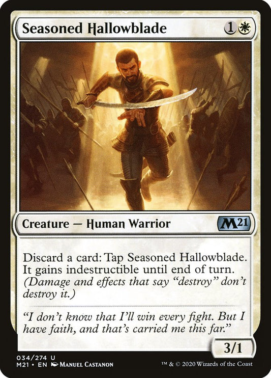 Seasoned Hallowblade m21 34