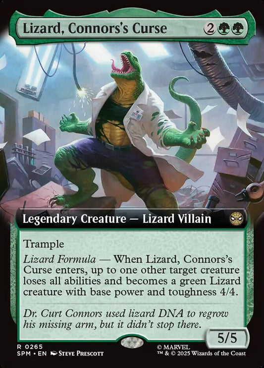 Lizard, Connors's Curse spm 265