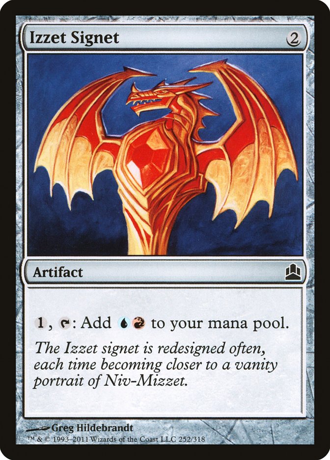 Izzet Signet cmd 252
