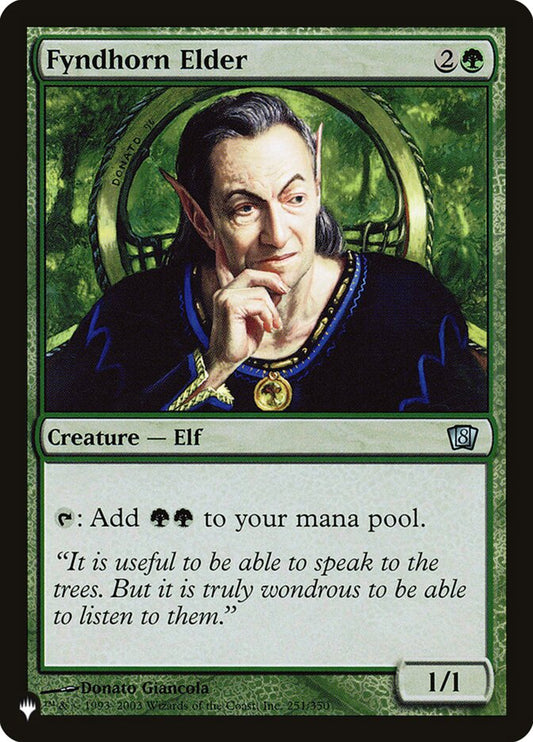 Fyndhorn Elder plst 8ED-251