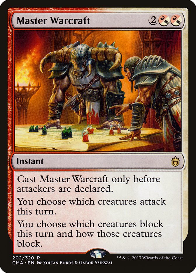 Master Warcraft cma 202