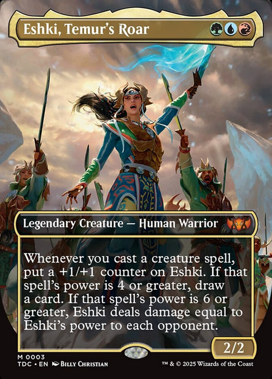 Eshki, Temur's Roar tdc 3