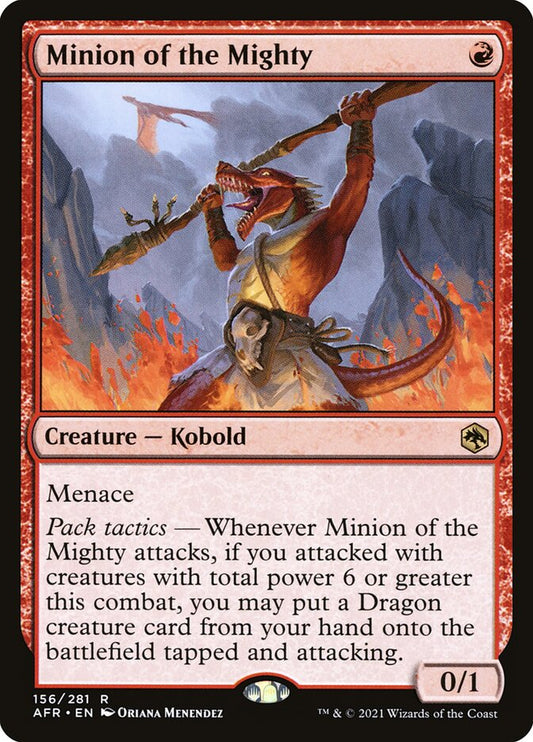 Minion of the Mighty afr 156