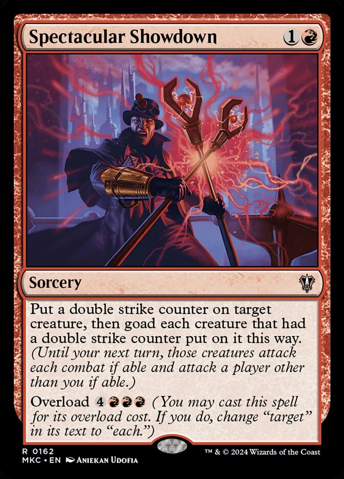 Spectacular Showdown mkc 162