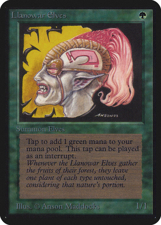 Llanowar Elves [ALPHA]